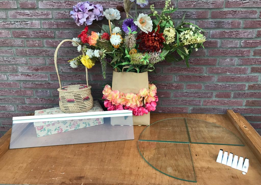 Planchet glas - glanzen planchetten - 3 verschillende sets, Ophalen of Verzenden, Zo goed als nieuw