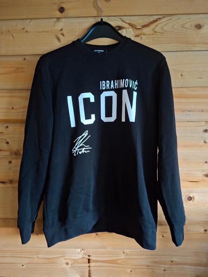 Dsquared2 zwarte trui maat XL valt als L, Kleding | Heren, Truien en Vesten, Zo goed als nieuw, Maat 52/54 (L), Zwart, Ophalen of Verzenden