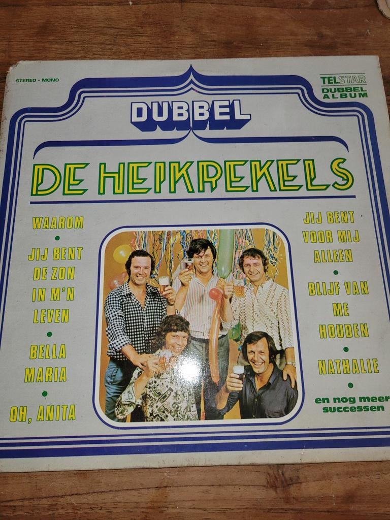 Dubbel lp de heikrekels, Ophalen of Verzenden, Zo goed als nieuw, Overige formaten