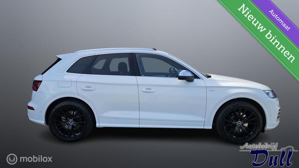 Audi SQ5 3.0 TFSI SQ5 quattro Virtual dash pano nappa leer!, Automaat, Lichtsensor, Gebruikt, Euro 6