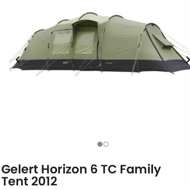 Tent Gelert Horizon 6 TC Family Tent, Caravans en Kamperen, Ophalen, Zo goed als nieuw, Tot en met 6