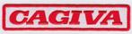 Cagiva stoffen opstrijk patch embleem #4, Motoren, Ophalen of Verzenden, Nieuw