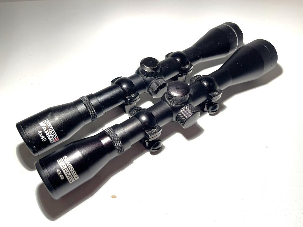 Twee 4x40 richtkijkers, Ophalen of Verzenden, Gebruikt