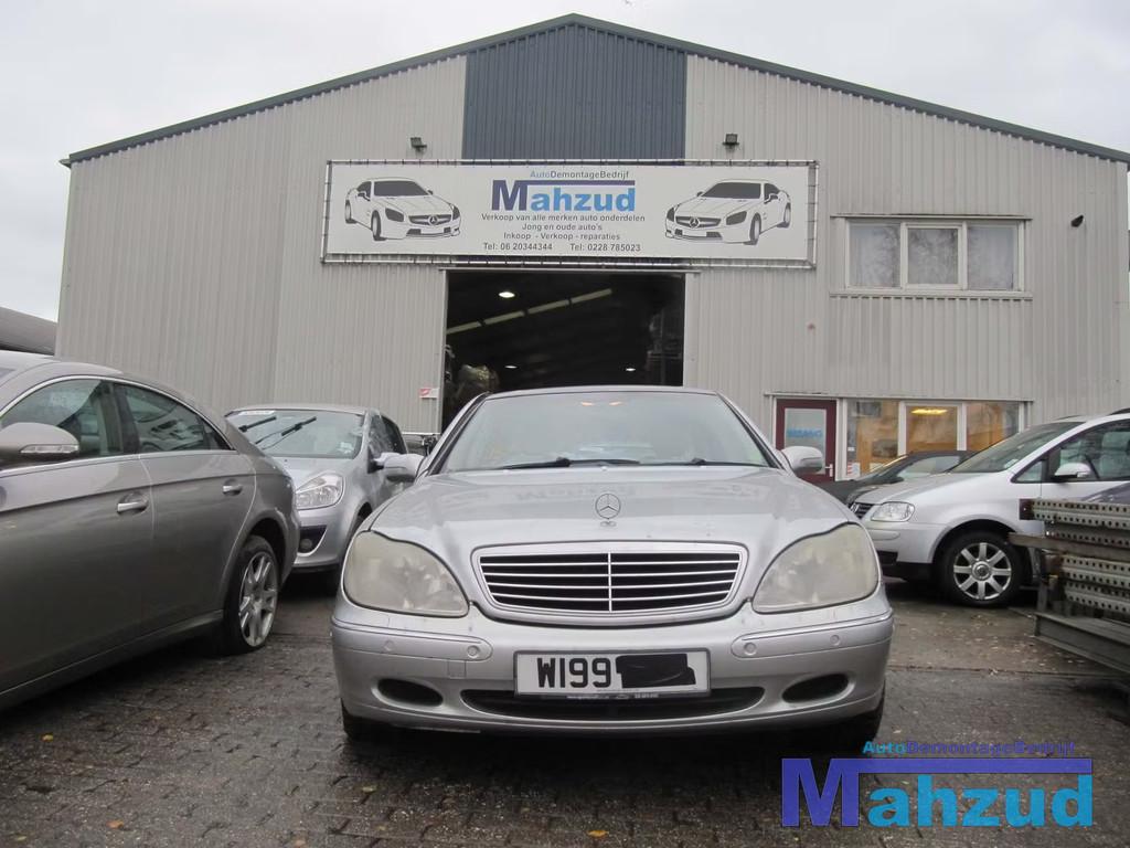 2000 MERCEDES S320 3.2 W220 DEMONTAGE SLOOP (142), Gebruikt, Mercedes-Benz AG, Mercedes-Benz, Ophalen of Verzenden