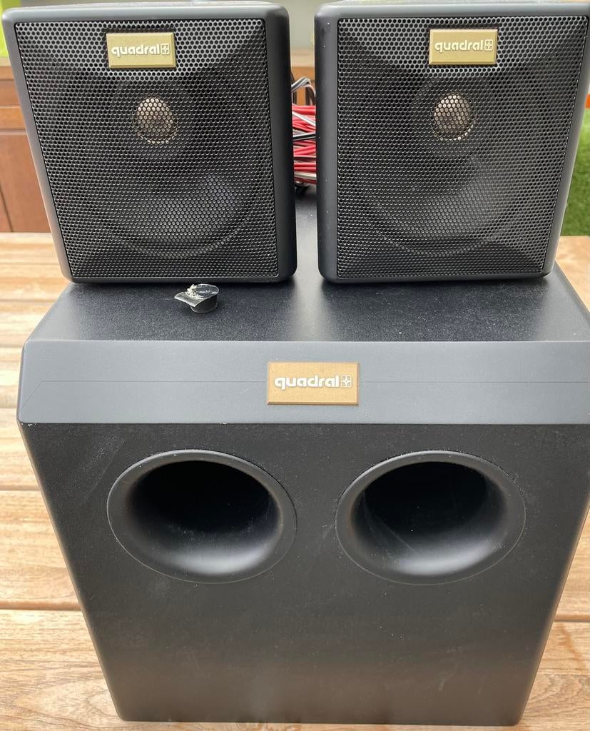 Speakerset, Gebruikt, 120 watt of meer, Front, Rear of Stereo speakers, Ophalen