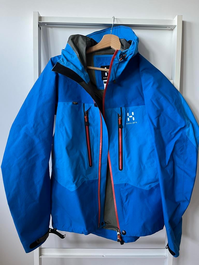 Haglöfs Gore-Tex Pro Shell Jas Maat S, Kleding | Dames, Wintersportkleding, Zo goed als nieuw, Jack, Maat 36 (S), Ophalen