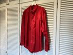 Marlboro rood overhemd XL, Ophalen of Verzenden, Zo goed als nieuw, Rood, Halswijdte 43/44 (XL)