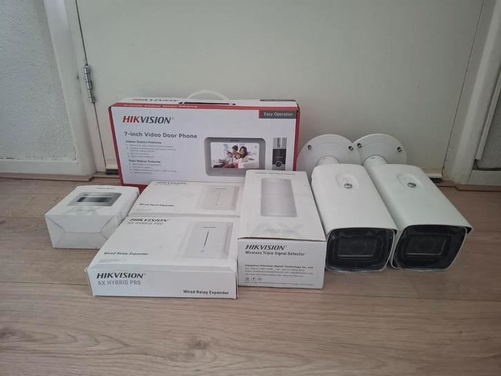 Hikvision deurbel camera toegangscode gezicht herkenning, Huis en Inrichting, Deurbellen, Ophalen of Verzenden