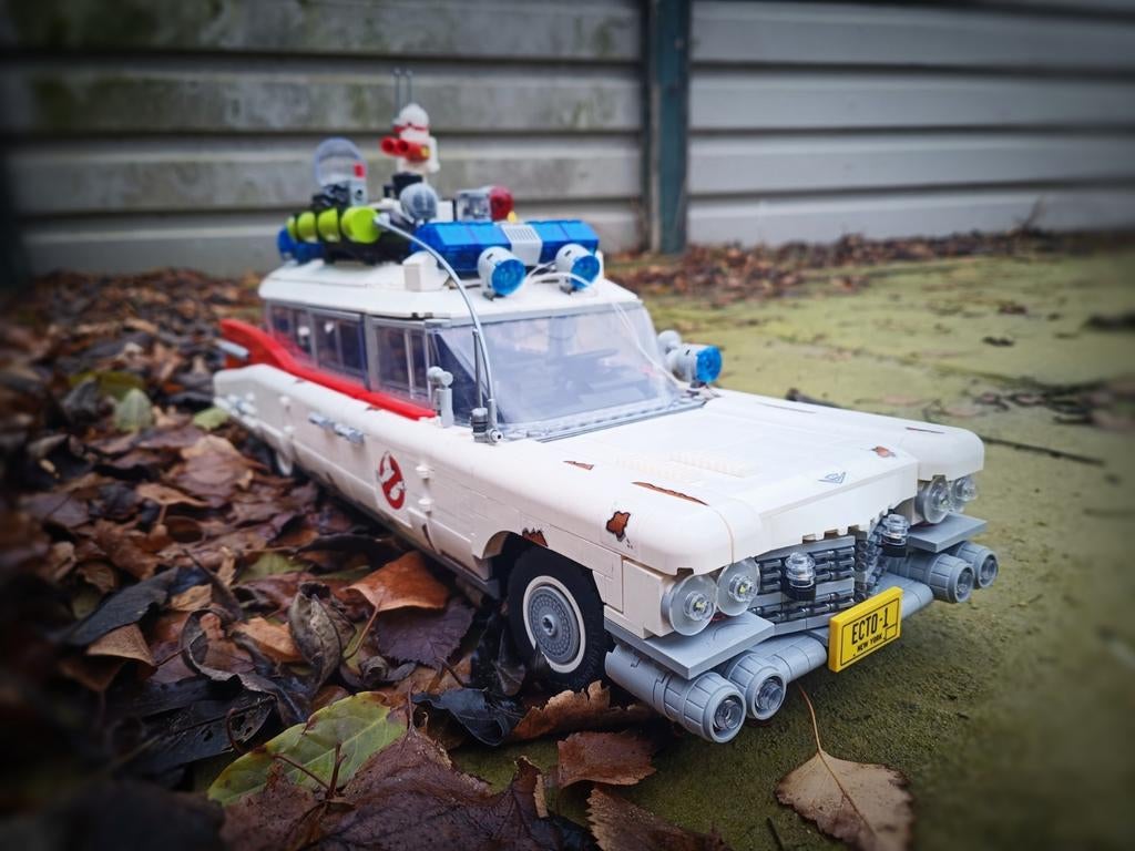 Rijdende Lego Ghostbusters met geluid en licht, Ophalen of Verzenden, Groter dan 1:32, Auto, Overige merken