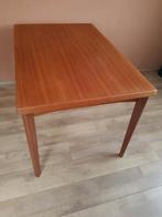 Mid century eettafel, Huis en Inrichting, Tafels | Eettafels, Ophalen, Rechthoekig, 200 cm of meer, 50 tot 100 cm