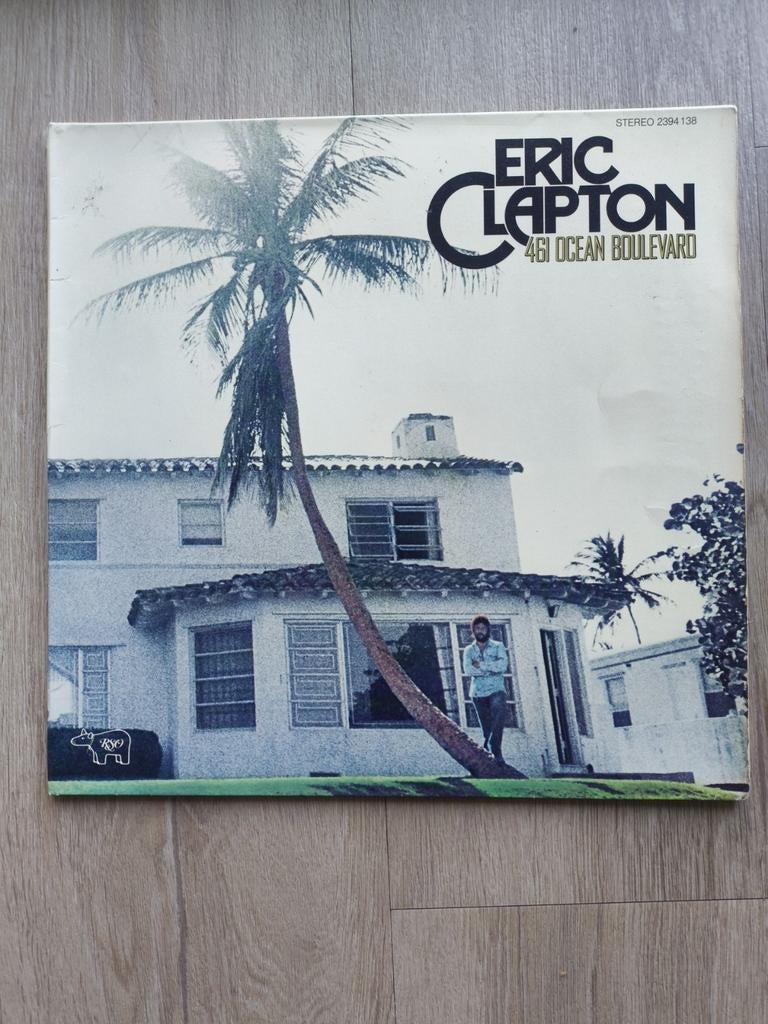 Eric Clapton - 461 Ocean Boulevard LP (1974), Cd's en Dvd's, Vinyl | Rock, Gebruikt, Ophalen of Verzenden, 1970 - 1979, Poprock