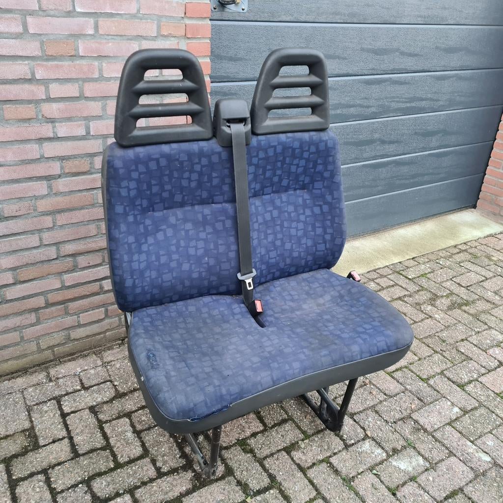 Iveco Daily 2-zits bankje rechts voor, Auto-onderdelen, Interieur en Bekleding, Ophalen, Gebruikt