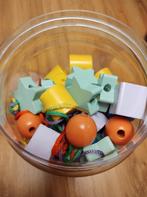 HEMA Houten kralen rijgset voor kinderen, Ophalen of Verzenden, Gebruikt, Kraal