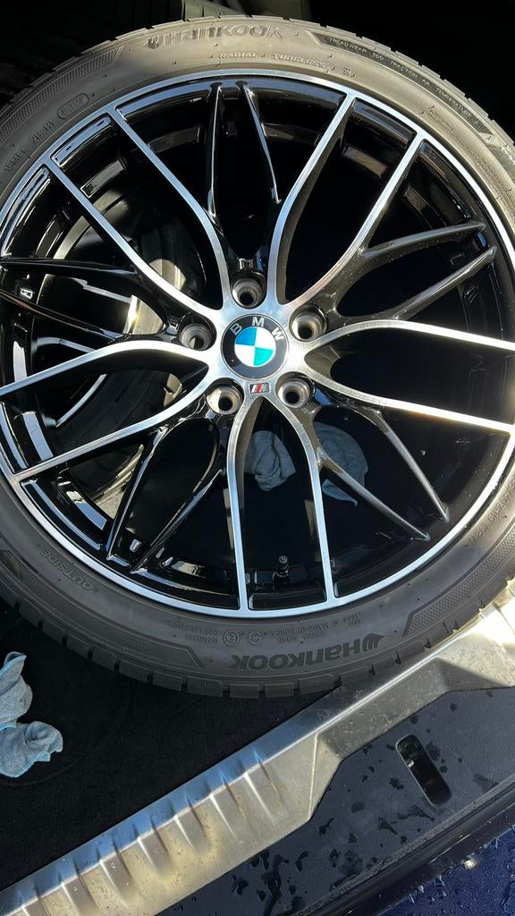 Bmw m velgen bijna nieuw onbeschadigd f11, Auto-onderdelen, Banden en Velgen, 19 inch, Gebruikt, Velg(en), 275 mm