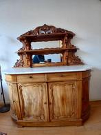 Antieke mahonie bonheur( met marmer)goedkoop! Moet weg, Ophalen