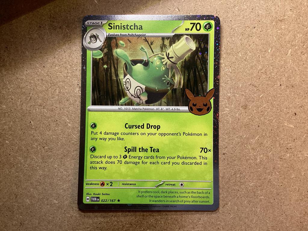 1x Sinistcha [TWM 022/167] (Near Mint, Holo), Ophalen of Verzenden, Zo goed als nieuw, Losse kaart, Foil