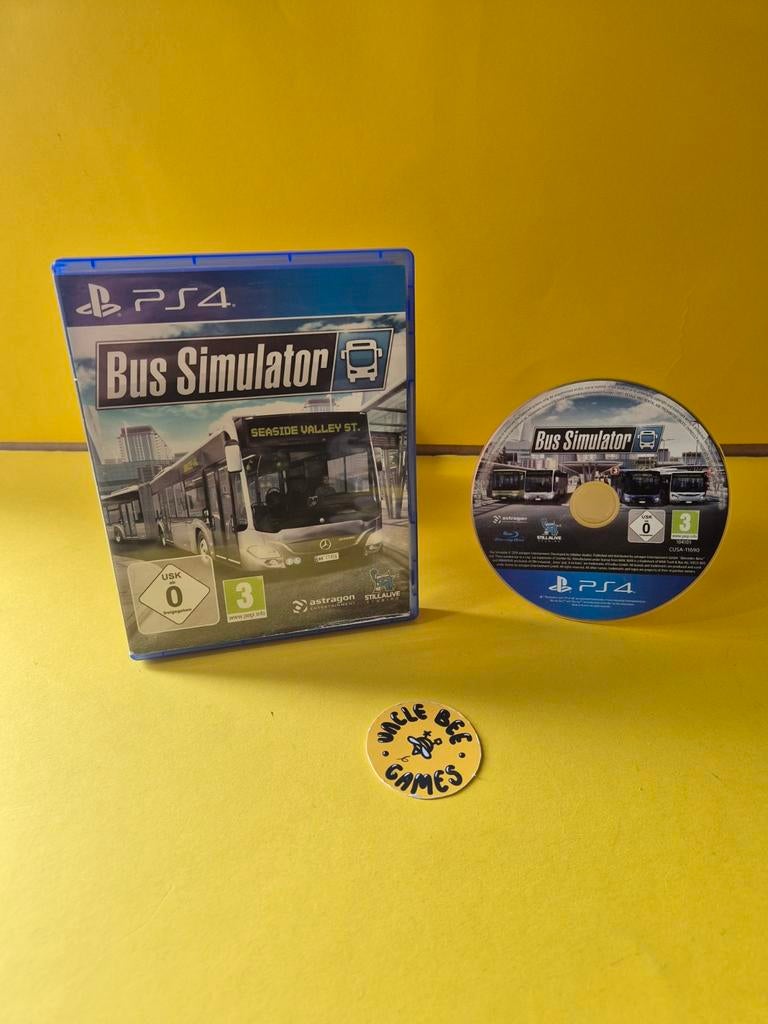 Bus Simulator, Spelcomputers en Games, Games | Sony PlayStation 4, Zo goed als nieuw, Simulatie, 1 speler, Vanaf 3 jaar, Verzenden