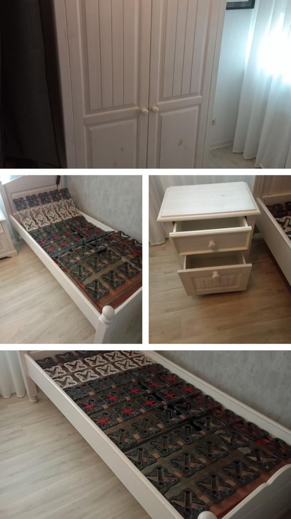 Complete meisjeskamer set, Huis en Inrichting, Ophalen, 90 cm, Eenpersoons, Zo goed als nieuw