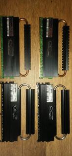 OZC REAPER legacy overclock RAM 1066 DDR2 4X 2GB PC2-8500, Computers en Software, RAM geheugen, Gebruikt, Verzenden, 8 GB, DDR2
