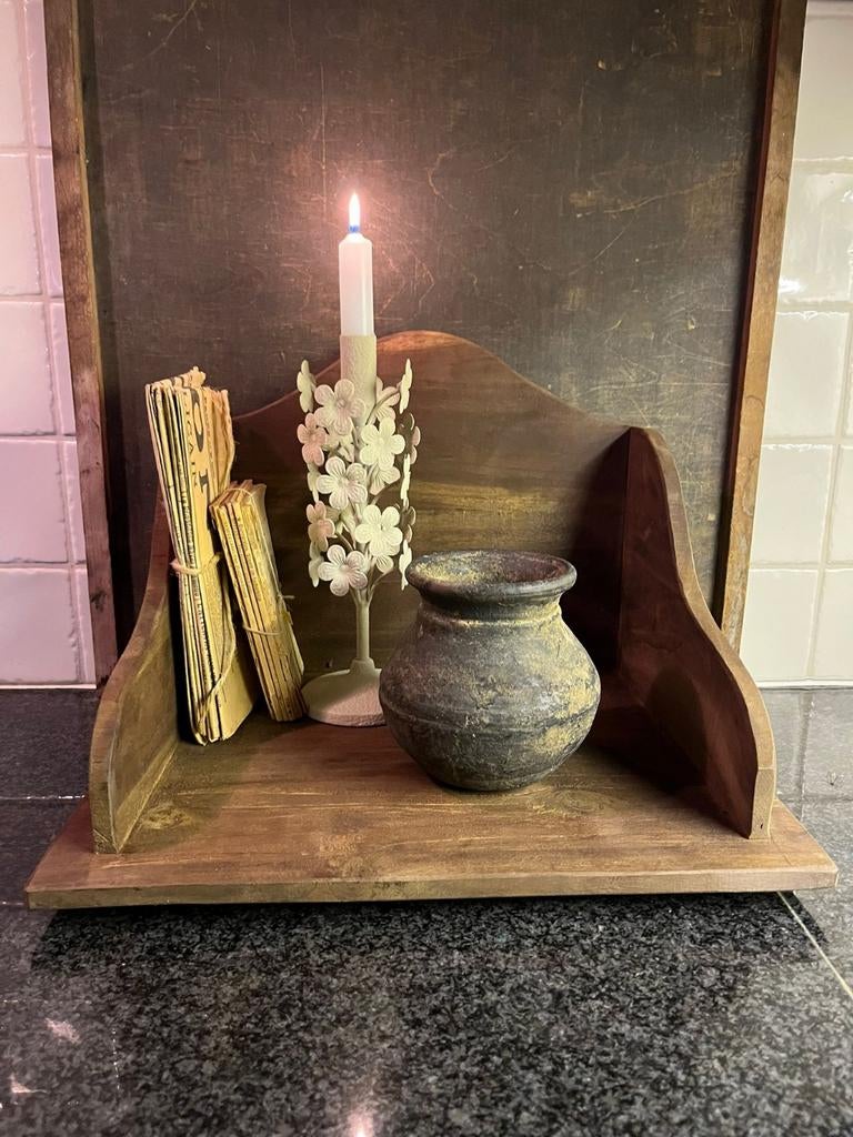 Houten bak,gruttersbak sober,landelijk,keuken, Ophalen of Verzenden, X, Rechthoekig, Hout