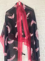 Prachtige SJAAL Stola van ‘COMMA’ met kraanvogel Print, Ophalen of Verzenden, Zo goed als nieuw, Sjaal
