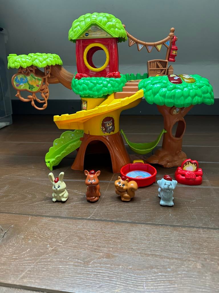 Vtech boombut met dieren, Ophalen, Zo goed als nieuw, 6 maanden tot 2 jaar