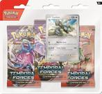 Pokemon TCG - Temporal Forces: Cyclizar 3-Pack Blister, Ophalen of Verzenden, Nieuw, Booster