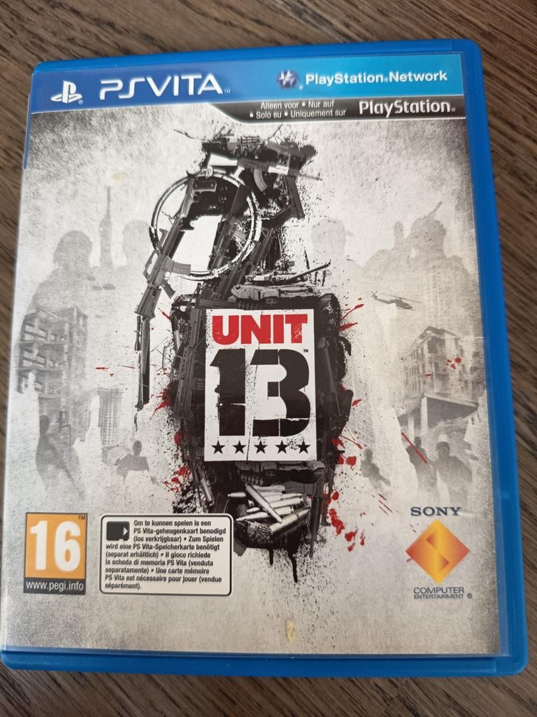 PS Vita spel Unit 13 - Compleet en in goede staat, Ophalen of Verzenden