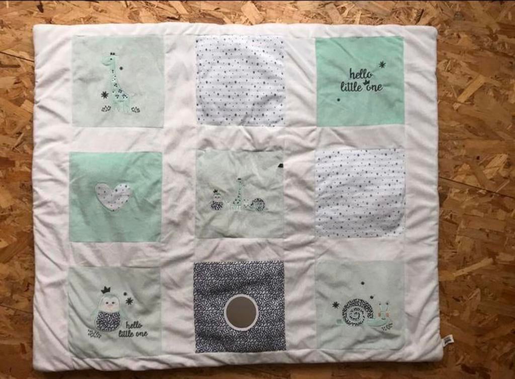 Tiamo boxkleed mint, Ophalen, Zo goed als nieuw, Vierkant, Boxkleed