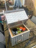 Complete visuitrusting: stoel, hengels, foedraal, schepnette, Watersport en Boten, Hengelsport | Algemeen, Ophalen of Verzenden