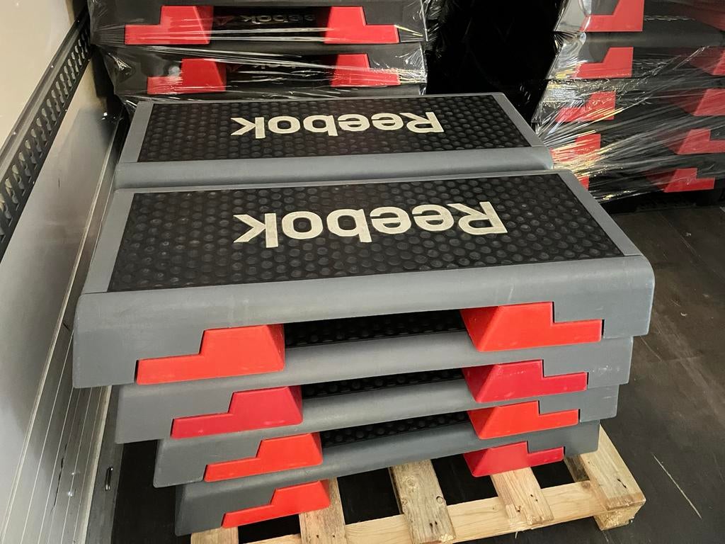 20 x reebok step steps, Sport en Fitness, Fitnessmaterialen, Gebruikt, 20 x, Ophalen of Verzenden, Reebok