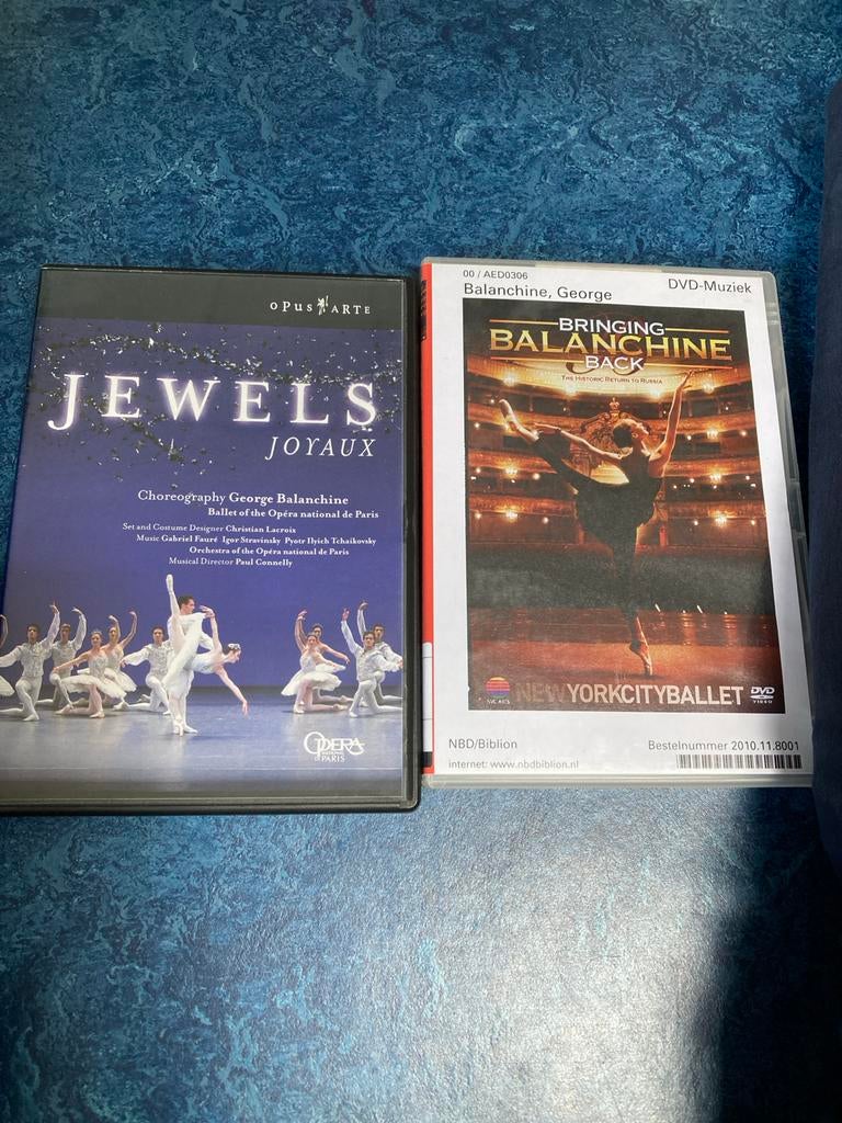 Ballet DVD's: George Balanchine - Jewels & Bringing Balanchi, Cd's en Dvd's, Dvd's | Muziek en Concerten, Alle leeftijden, Ophalen of Verzenden