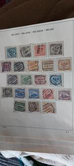 België spoorwegen 1916, Ophalen of Verzenden, Gestempeld, Overig, Treinen