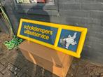 Vintage Michelin Schokdempers Uitlaatservice Reclamebord, Ophalen, Reclamebord, Gebruikt, .
