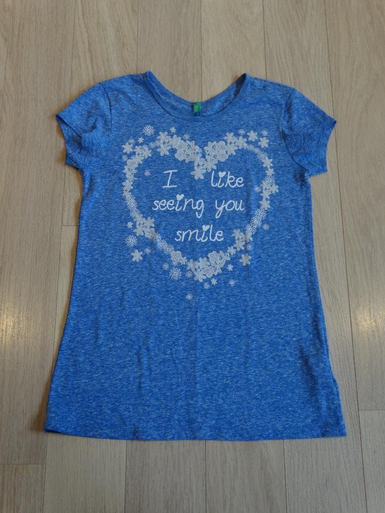 Bloemen shirt mt 146-152, Kinderen en Baby's, Kinderkleding | Maat 146, Ophalen of Verzenden, Zo goed als nieuw, Meisje, Shirt of Longsleeve