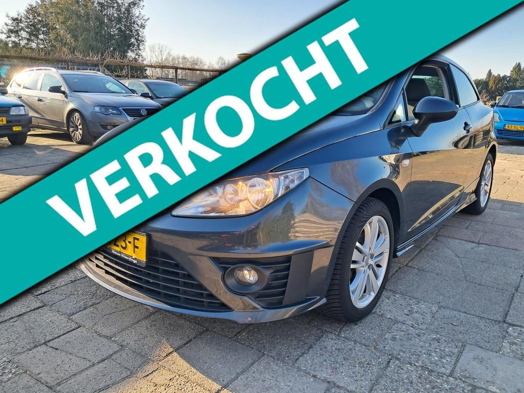 Seat Ibiza SC 1.4 Reference, Auto's, Seat, Voorwielaandrijving, Zwart, 4 cilinders, Ibiza