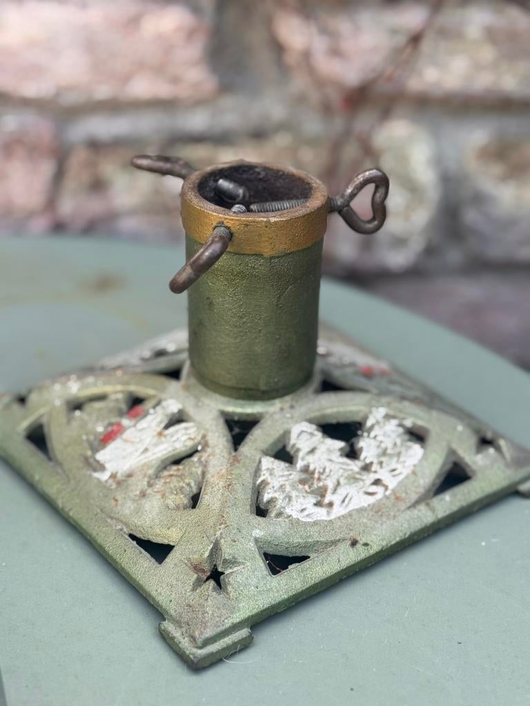 Oude kerstboom standaard voet, Diversen, Kerst, Ophalen of Verzenden, Gebruikt