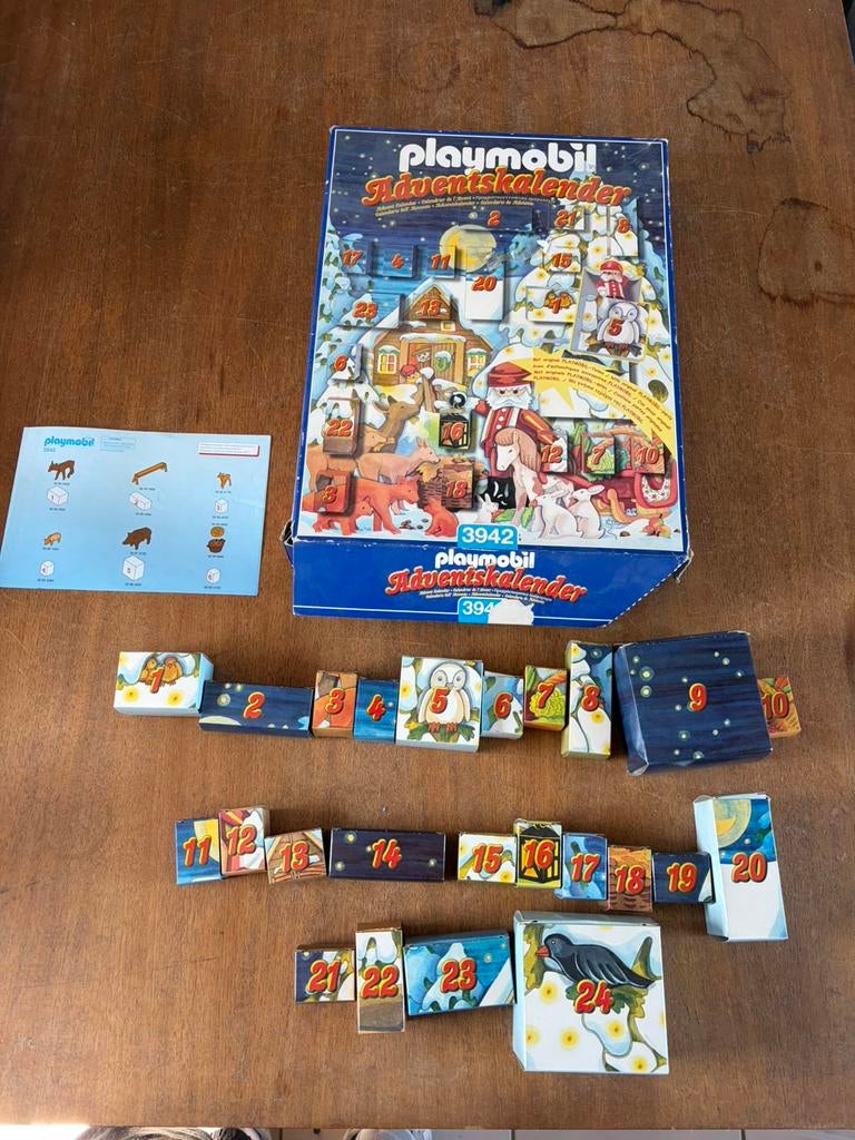 Playmobil kalender, Ophalen of Verzenden, Zo goed als nieuw