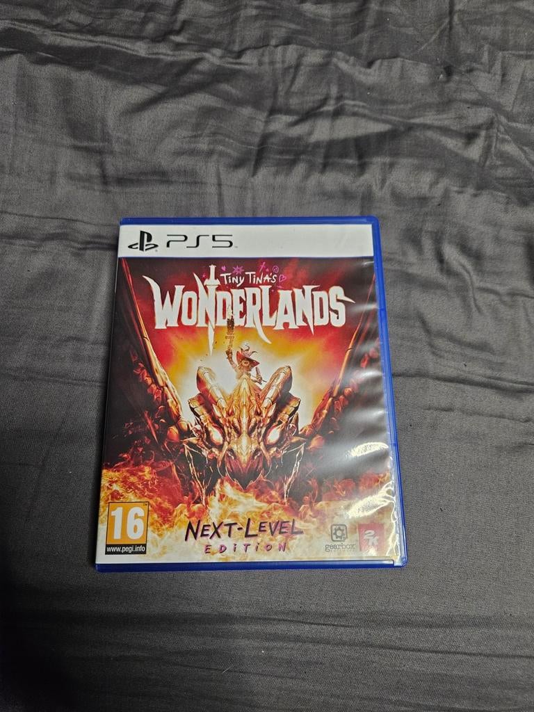 PS5 games: Tiny Tina's Wonderlands en Horizon Forbidden West, Ophalen, Zo goed als nieuw