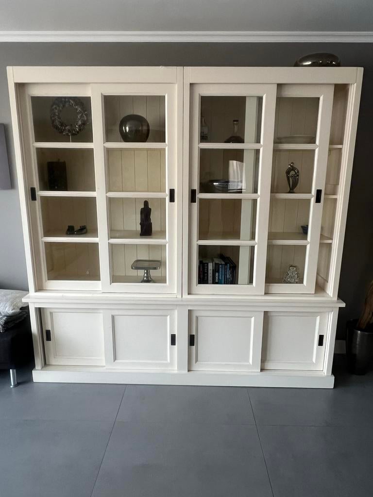 Buffetkast Aberdeen kleur cottage crème antiek, Ophalen, Zo goed als nieuw