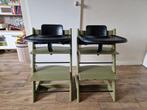 2 x stokke kinderstoel, Ophalen, Gebruikt, 60 tot 90 cm