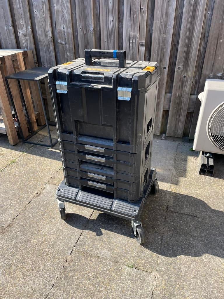 Stanley pro stack/ Dewalt Tstak, Doe-het-zelf en Verbouw, Gereedschapskisten, Ophalen of Verzenden, Gebruikt