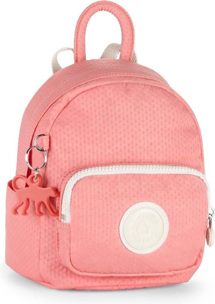 Kipling Mini Backpack BPC - Rugzak Dots Shell Pink(nr.11 D1), Ophalen of Verzenden, Zo goed als nieuw, Roze, Overige typen