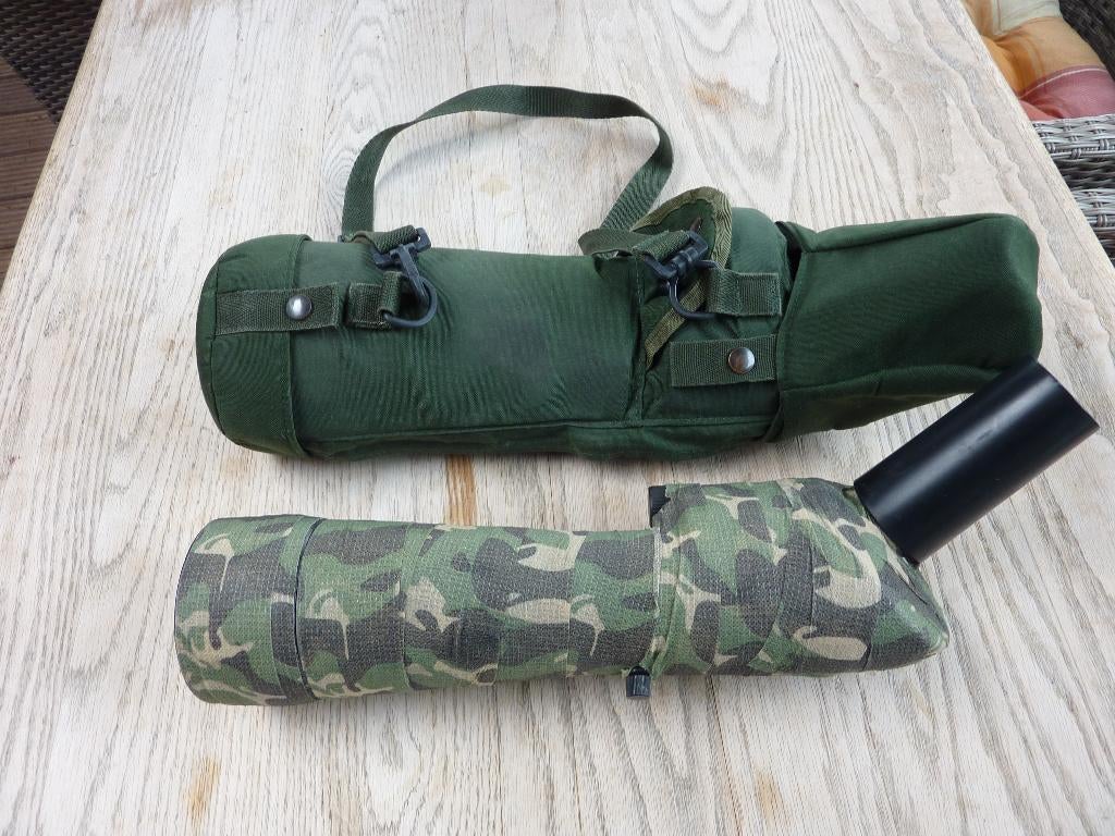 KOWA TSN- 820 met 20-60X vergroting in CAMO Kleur, Ophalen of Verzenden, Gebruikt, 80 tot 200 mm, Lenzentelescoop (refractor)