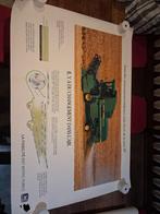 John deere combine poster, Ophalen of Verzenden
