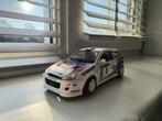 Ford Focus WRC Rally 1:18 Bburago, Ophalen of Verzenden, Zo goed als nieuw, Auto, Bburago