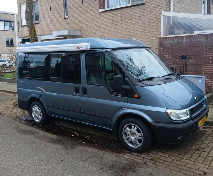 Zeer nette Ford Transit Nugget camper te koop aangeboden., Caravans en Kamperen, Campers, Particulier, tot en met 4, Buscamper of Camperbus