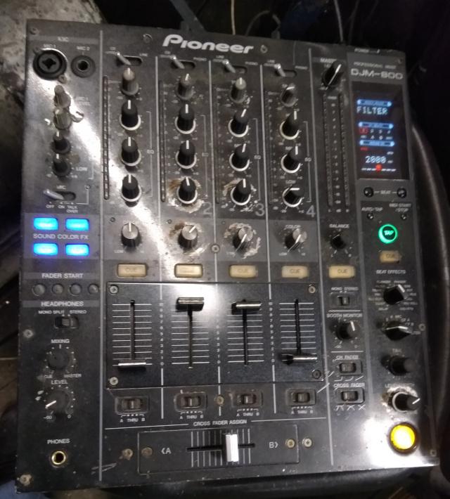 Pioneer DJM800, Ophalen of Verzenden, Zo goed als nieuw, Minder dan 5 kanalen, Microfooningang