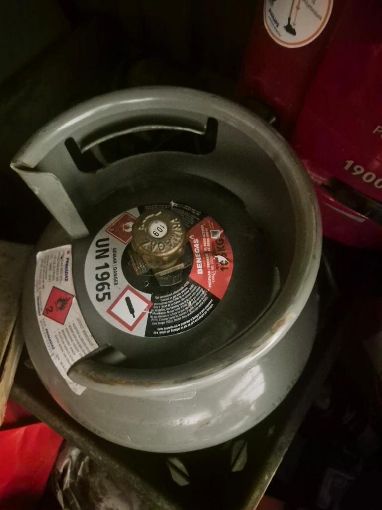 Sun Heat Gaskachel GK-4 Zwart met gasfles, Ophalen, Gas, Nieuw, Vrijstaand