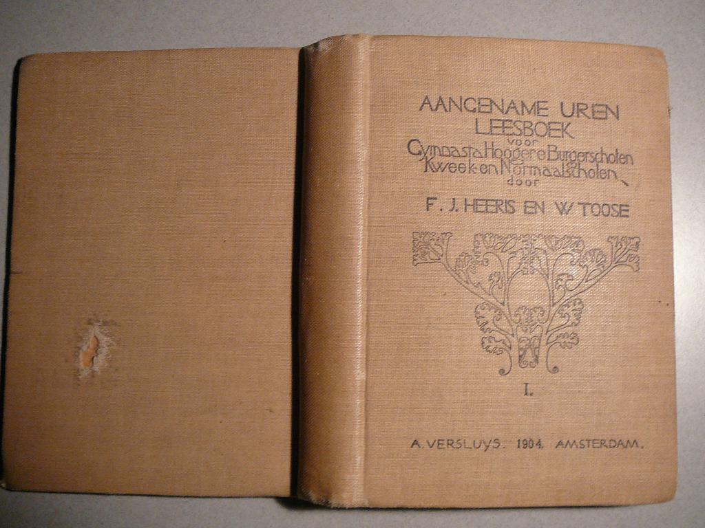 F.J.Heeris en W.Toose,Aangename uren leesboek(1904), Ophalen of Verzenden